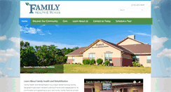 Desktop Screenshot of familyhealthandrehab.com